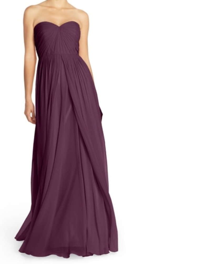 NWT Convertible Strapless Chiffon Gown